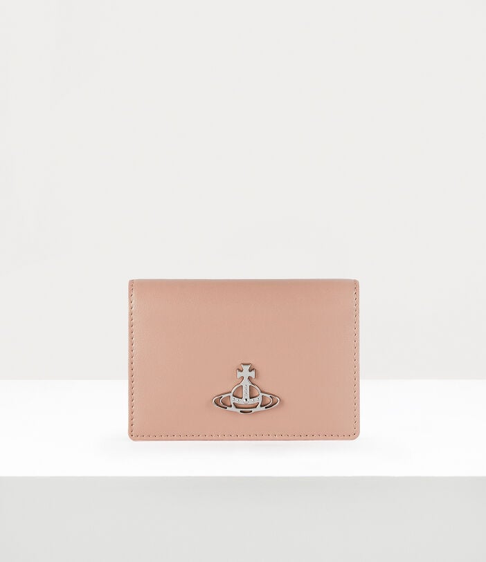 Vivienne Westwood PEARLISED LEATHER CARD HOLDER